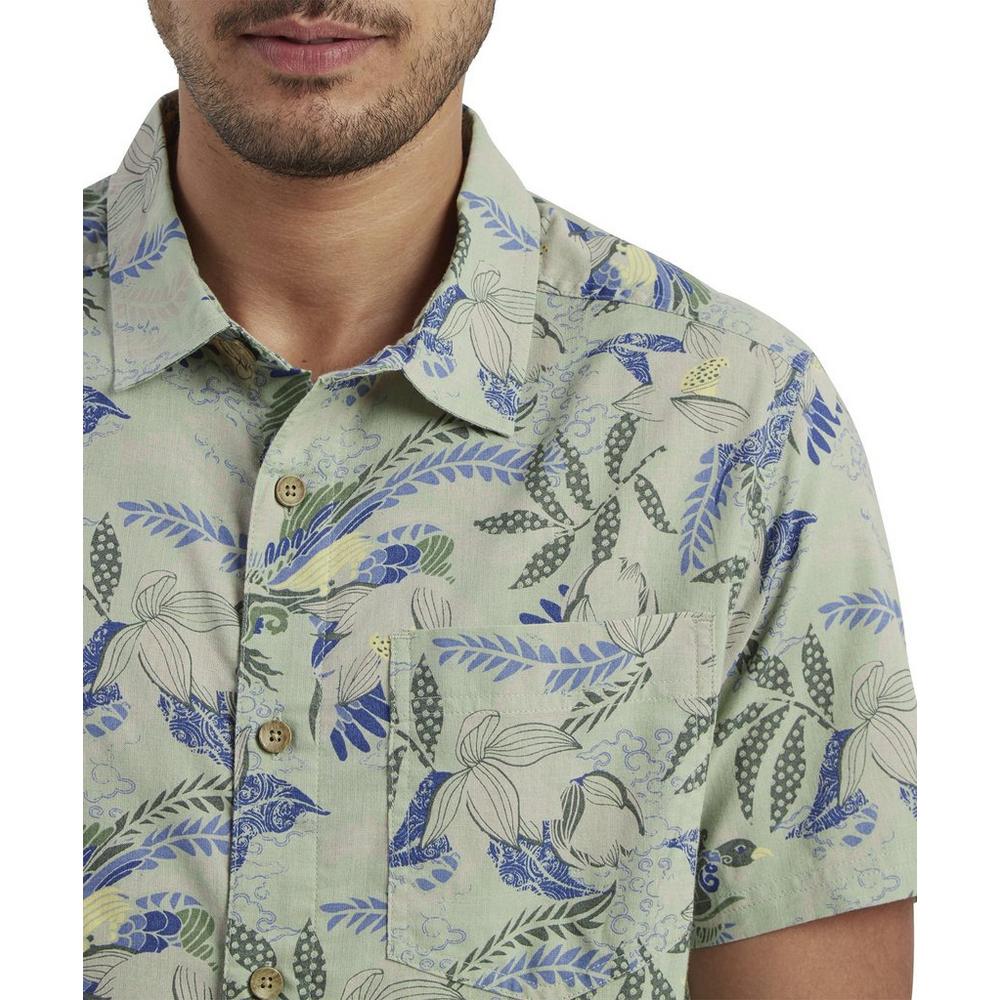 Sherpa Adventure Men's Phoenix Short-Sleeve Shirt - Green