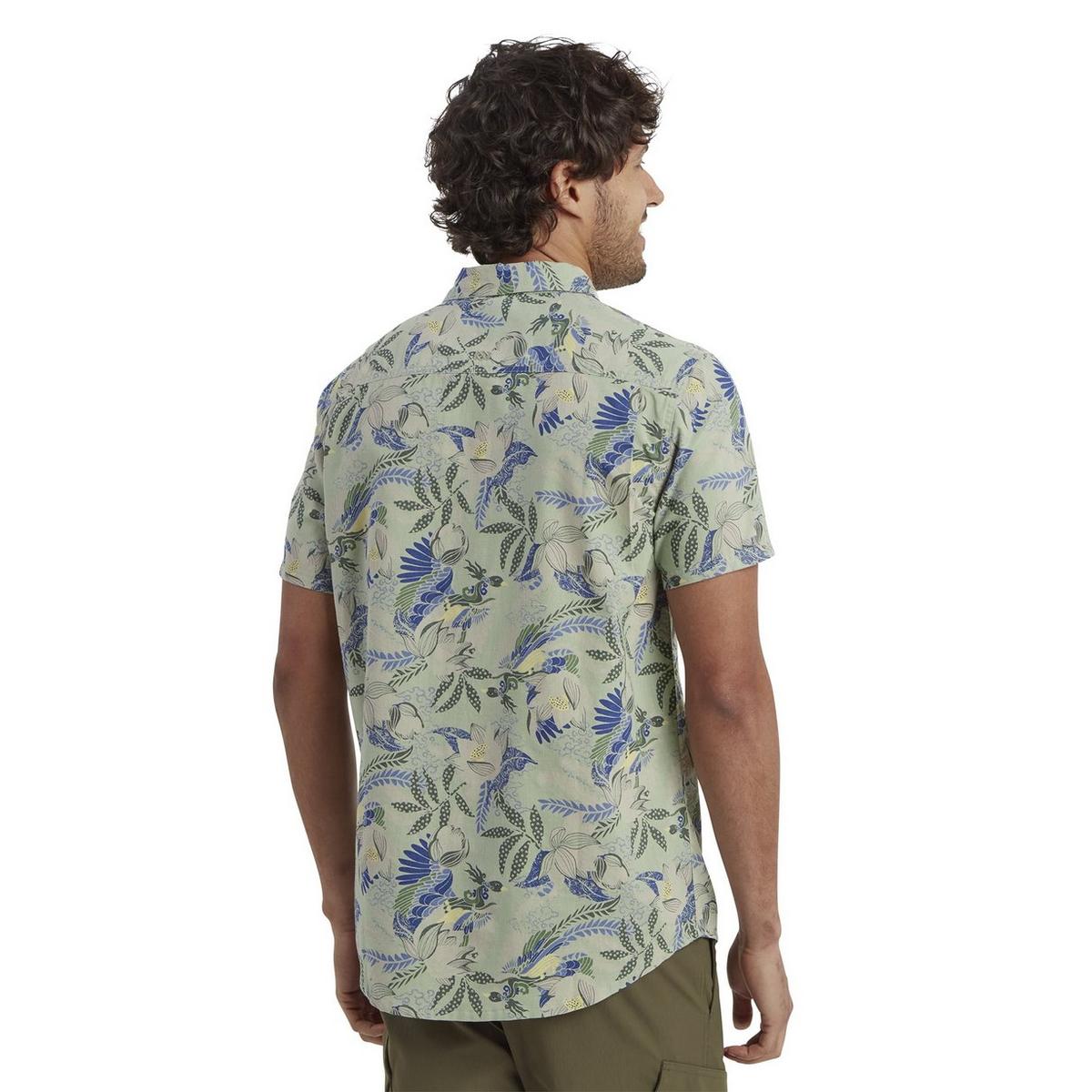 Sherpa Adventure Men's Phoenix Short-Sleeve Shirt - Green