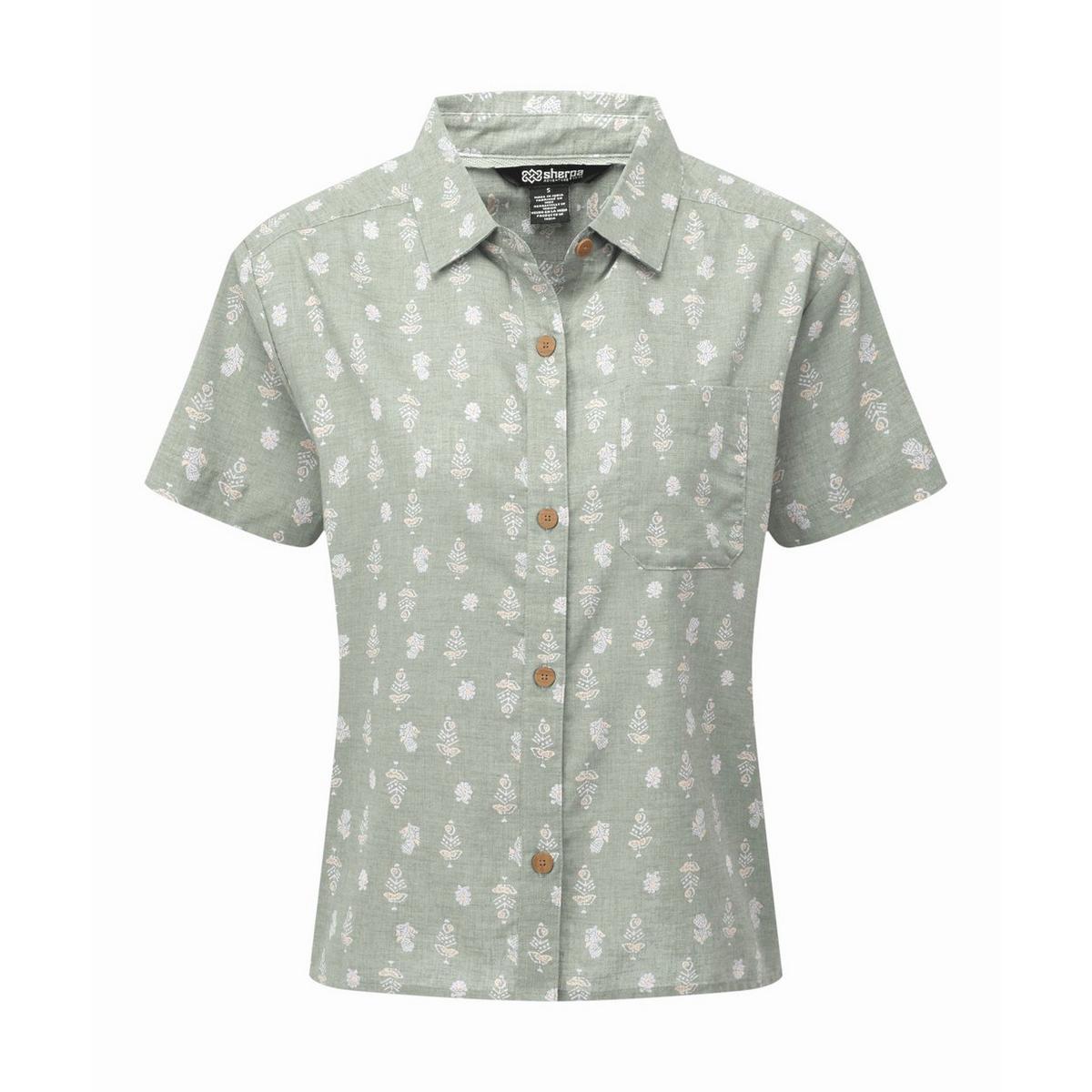 Sherpa Adventure Women's Jaya Camp Shirt - Green