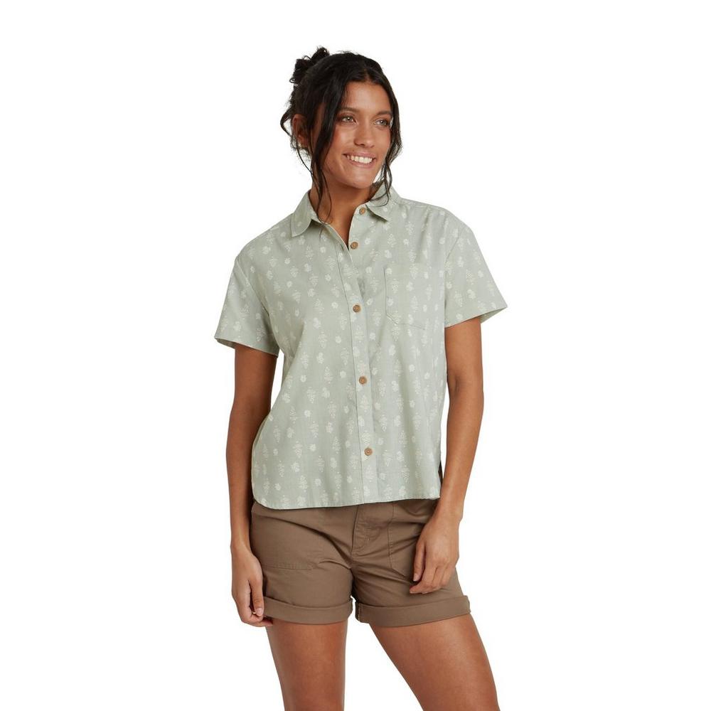 Sherpa Adventure Women's Jaya Camp Shirt - Green