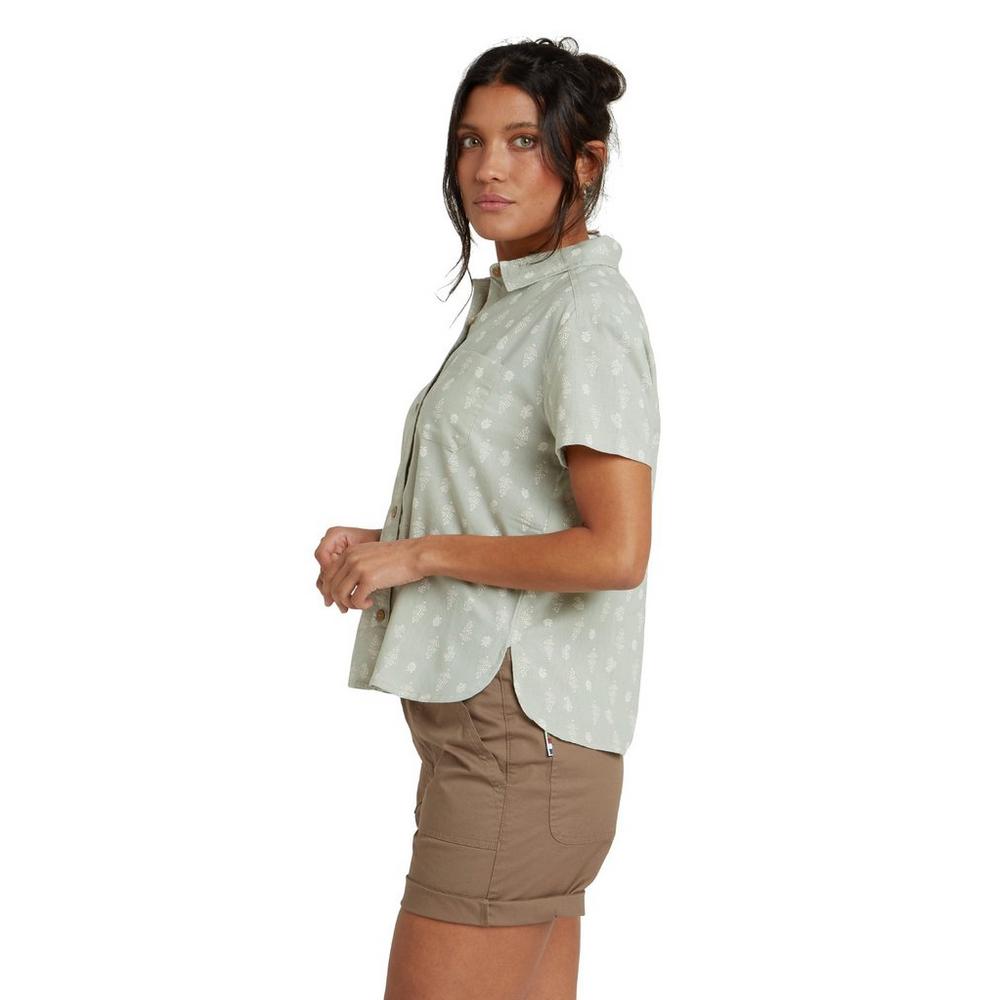 Sherpa Adventure Women's Jaya Camp Shirt - Green