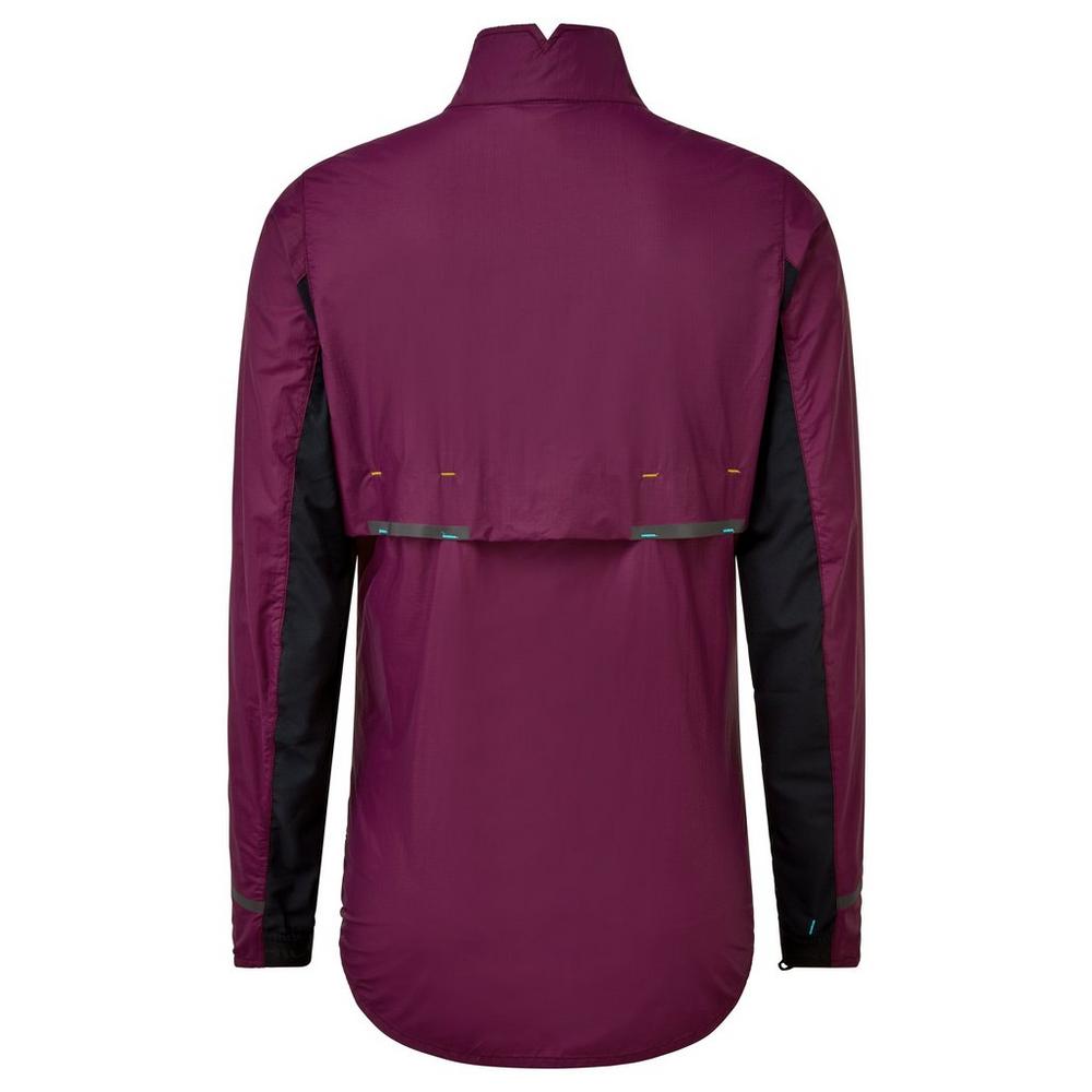 Ron Hill Women's Tech Tornado Jacket - Grape/Jade