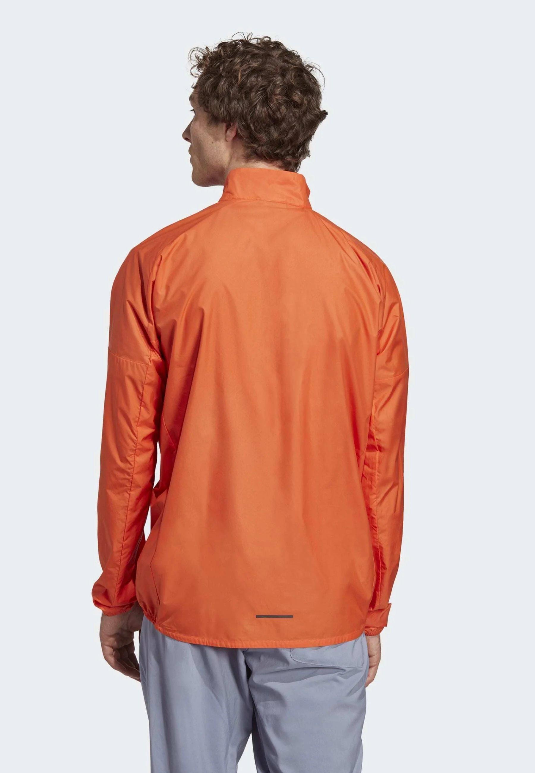 adidas windbreaker orange