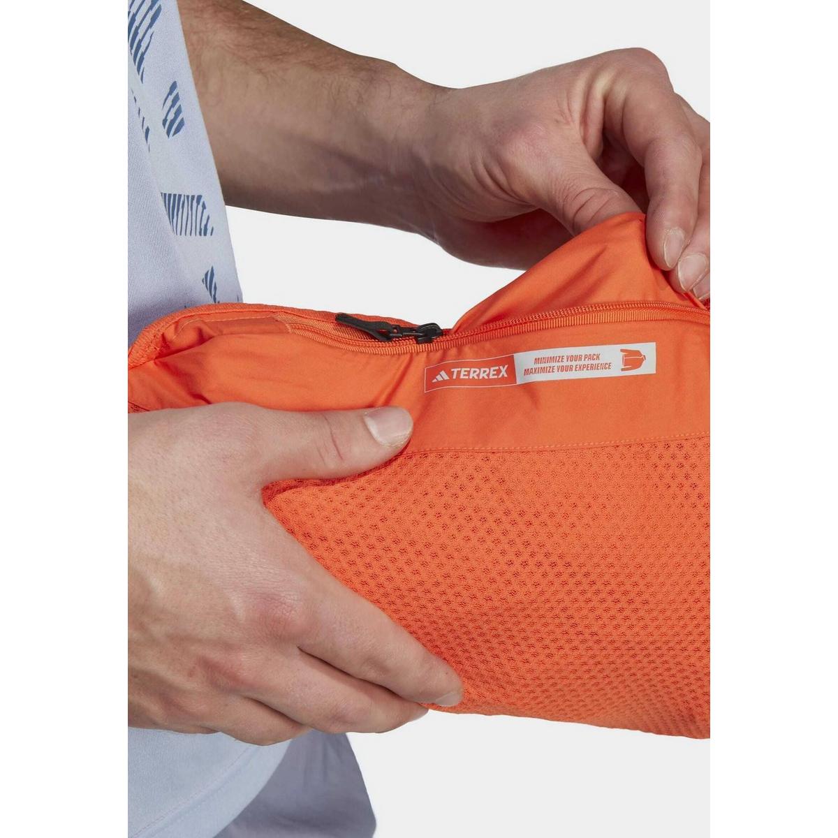 Adidas Terrex Men's Multi Windbreaker Jacket - Semi Impact Orange