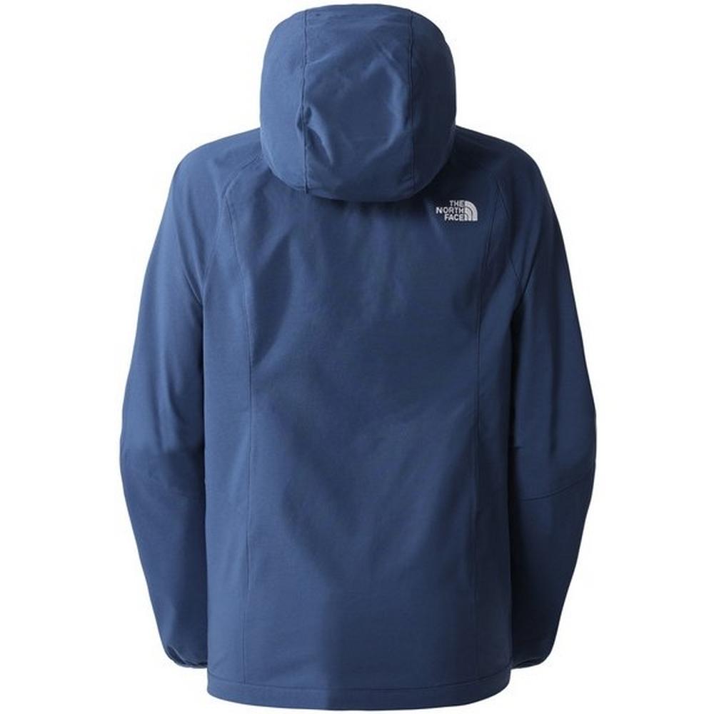 Blue north outlet face windbreaker