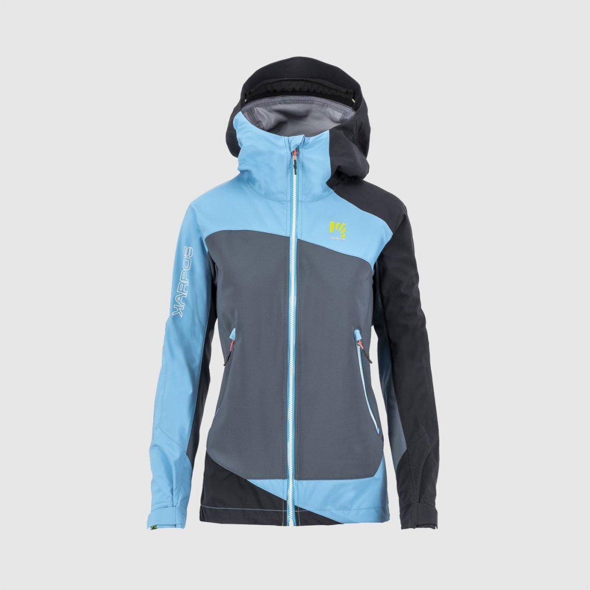 Karpos Women's Marmolada Jacket - Dark Slate/Blue Atoll/Black