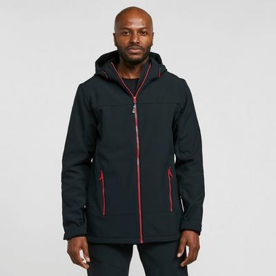 Peter Storm Men's Hooded Softshell Jacket - Black