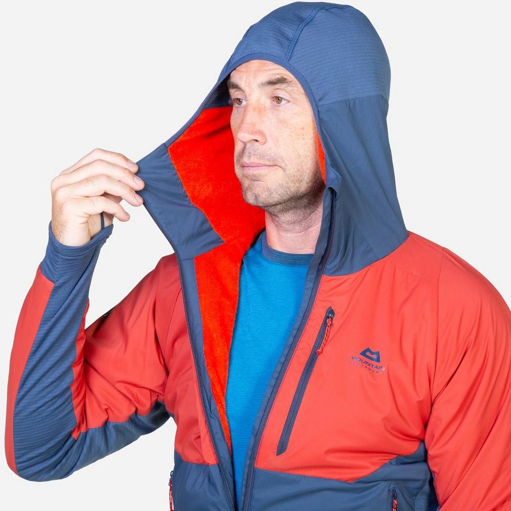 Mountain Equipment Men's Switch Pro Hooded Jacket - Redrock/Dusk