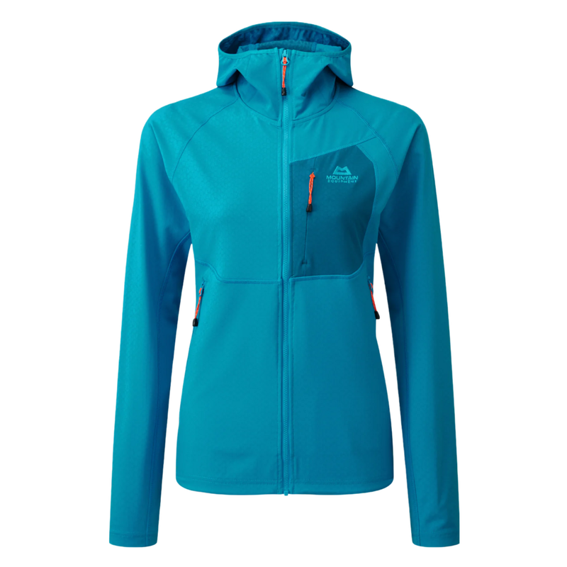 Women's Arrow Hooded Jacket - Blue