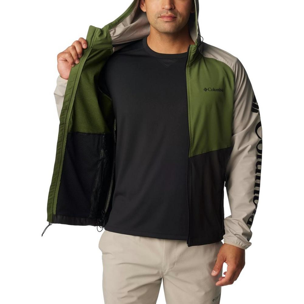 Columbia Men's Panther Creek Jacket - Grey / Green