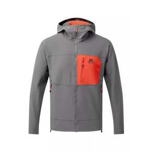 Men's Arrow Hooded Jacket - Grey