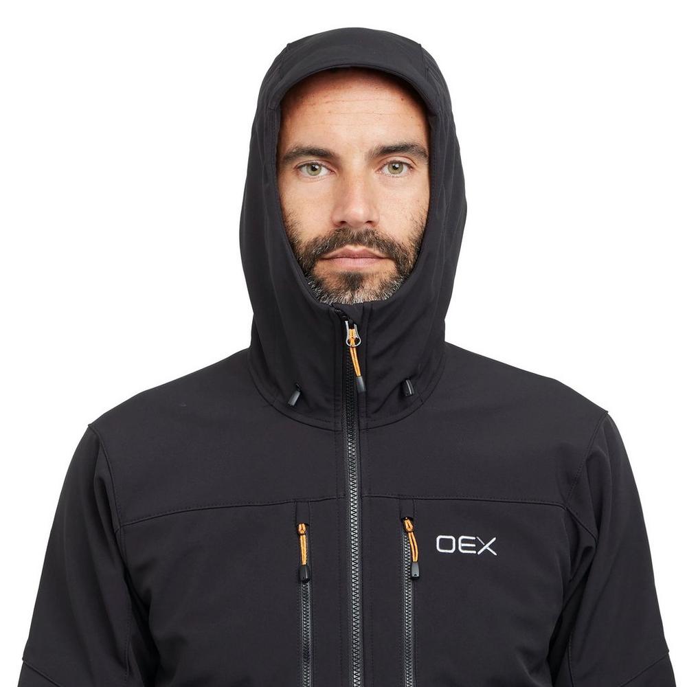 Oex Men's Kirkton Softshell - Black
