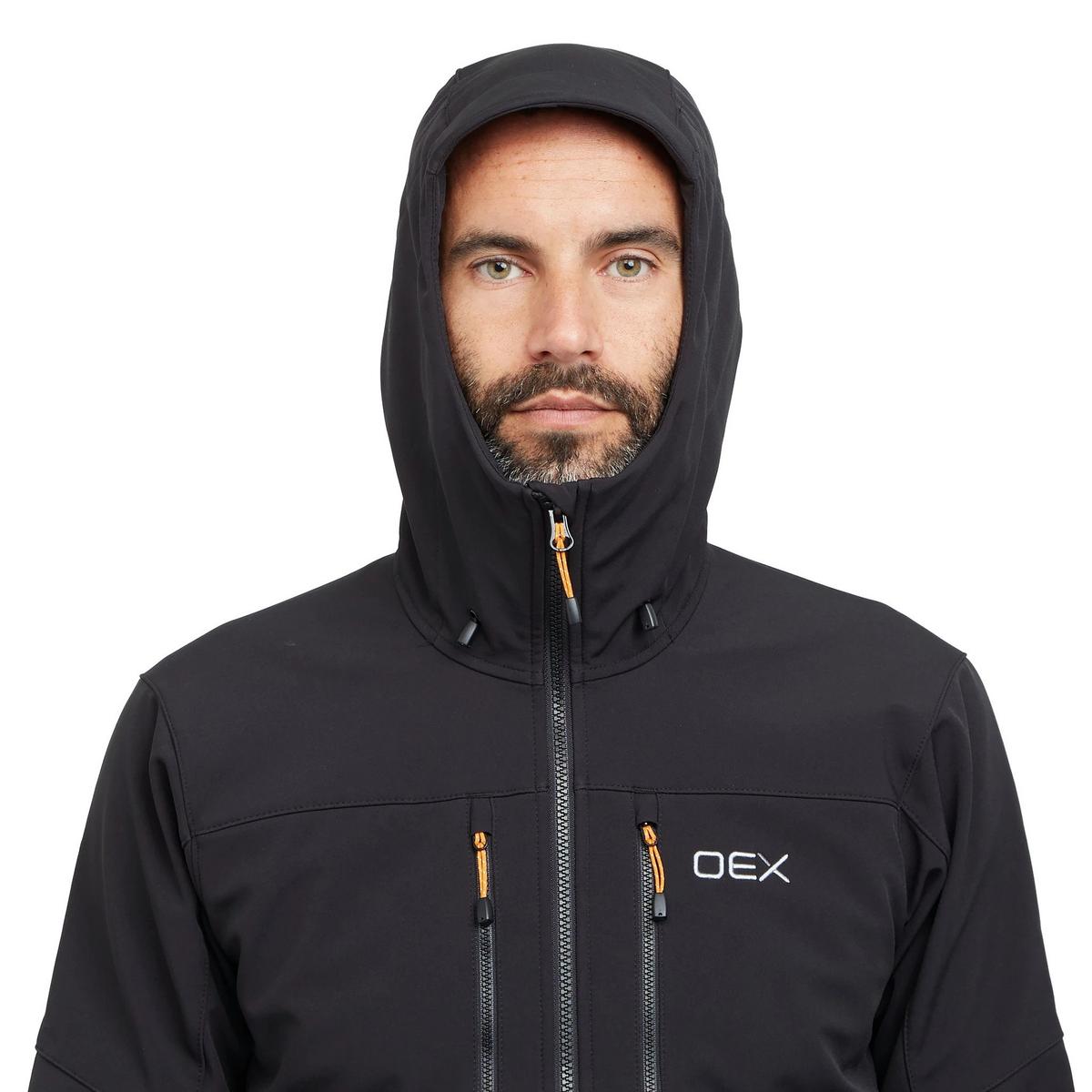Oex Men's Kirkton Softshell - Black