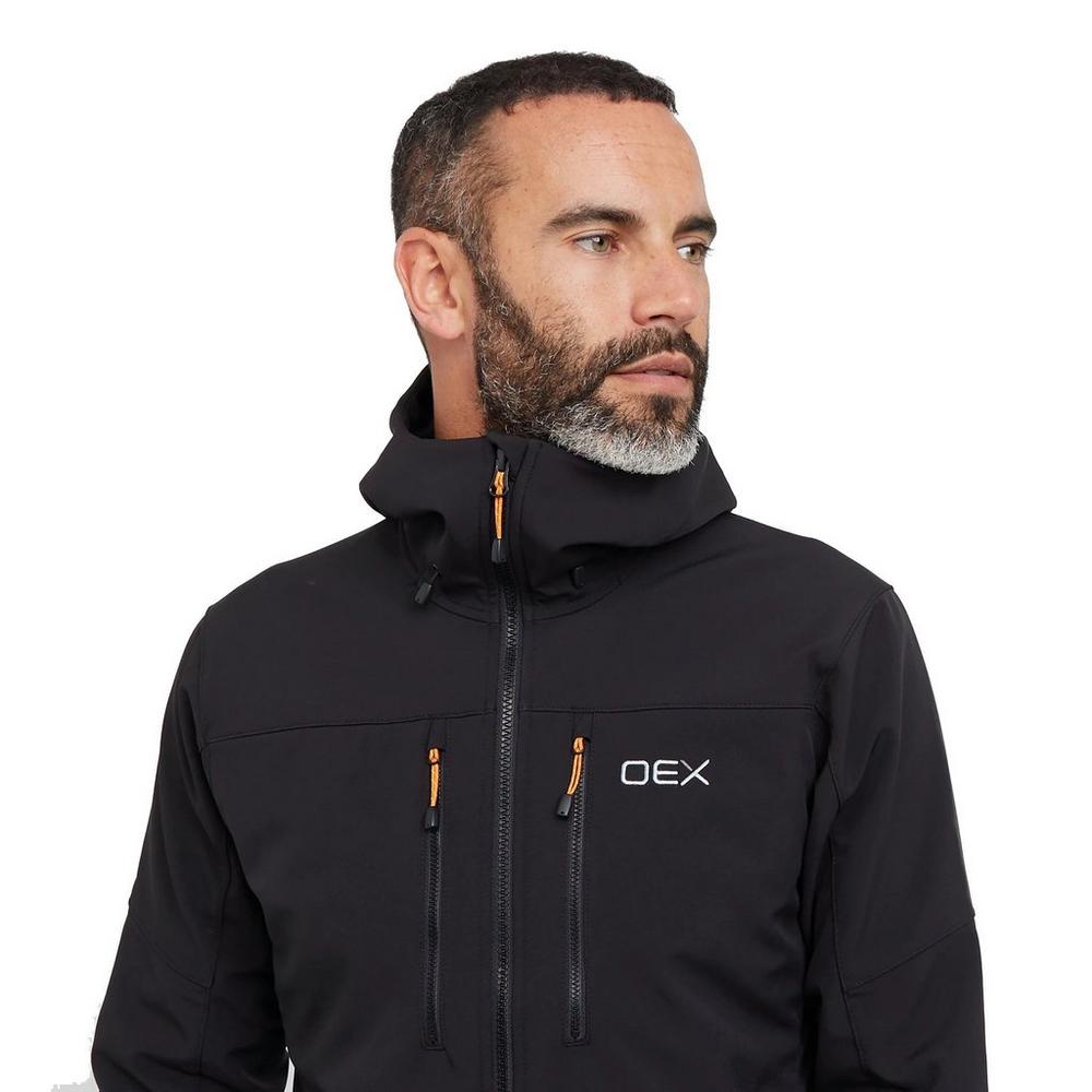 Oex Men's Kirkton Softshell - Black