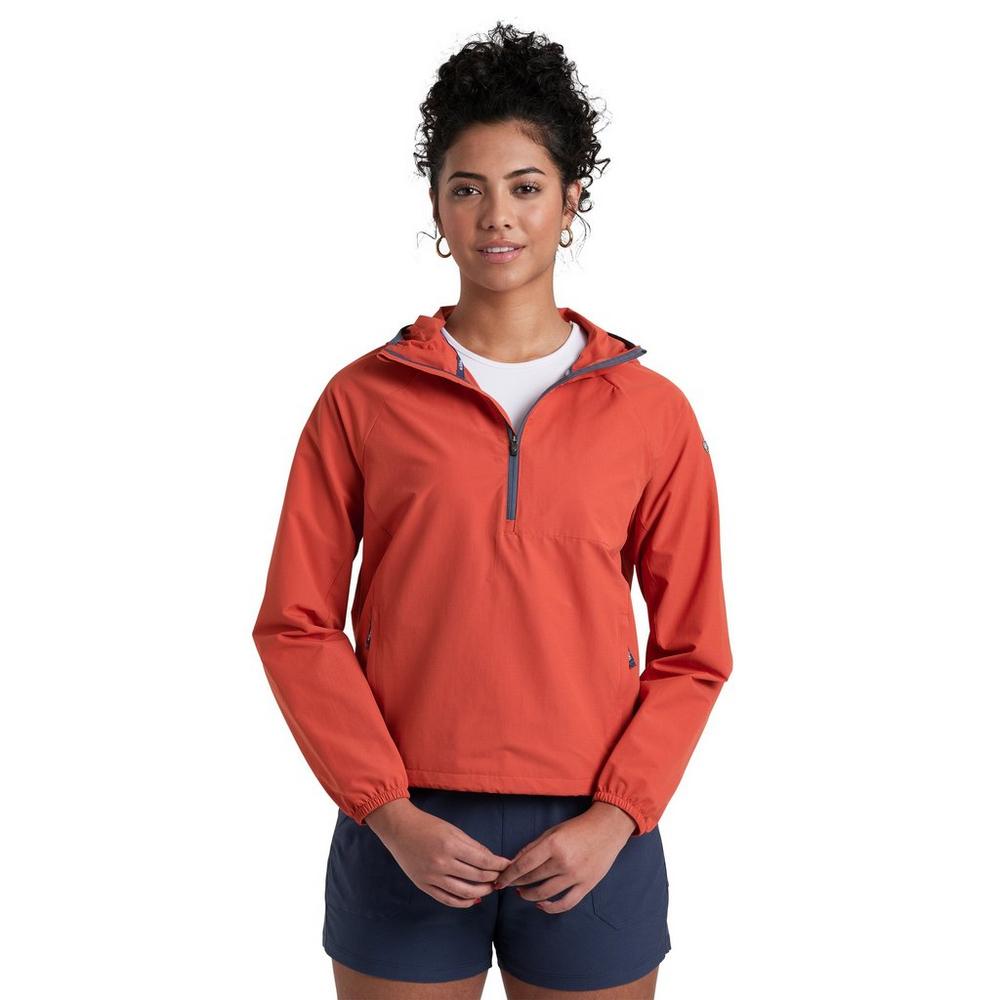 Kuhl Women's Wander 1/2 Zip Softshell Jacket - Red