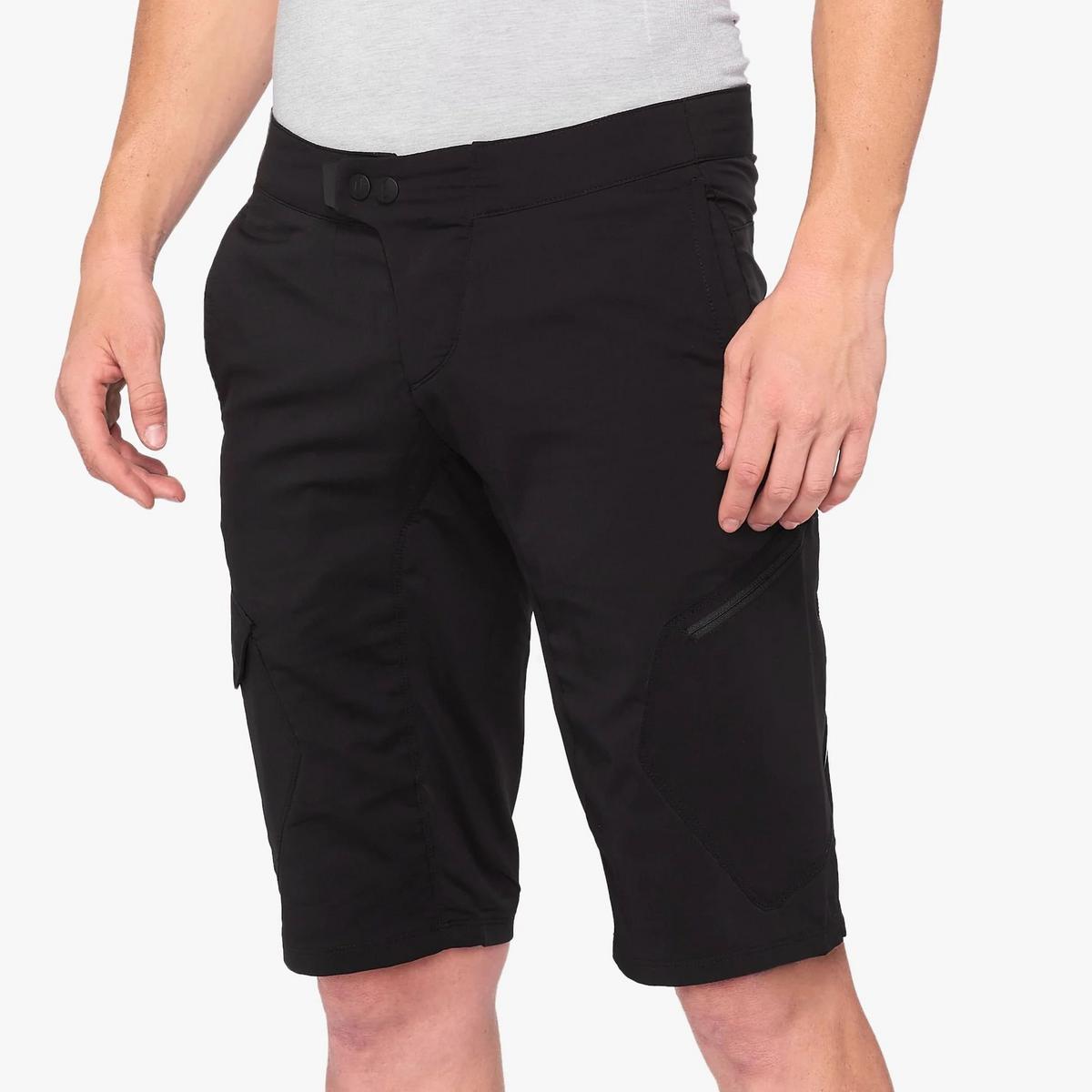 100% Men's Ridecamp Shorts - Charcoal