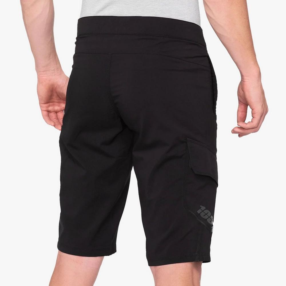 100% Men's Ridecamp Shorts - Charcoal