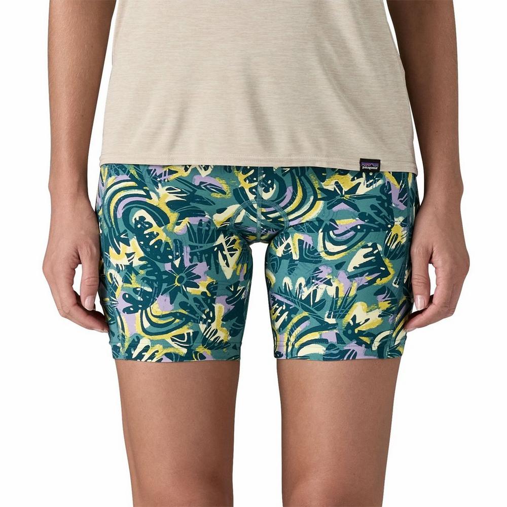 Patagonia Women's Nether Bike Shorts - Blue