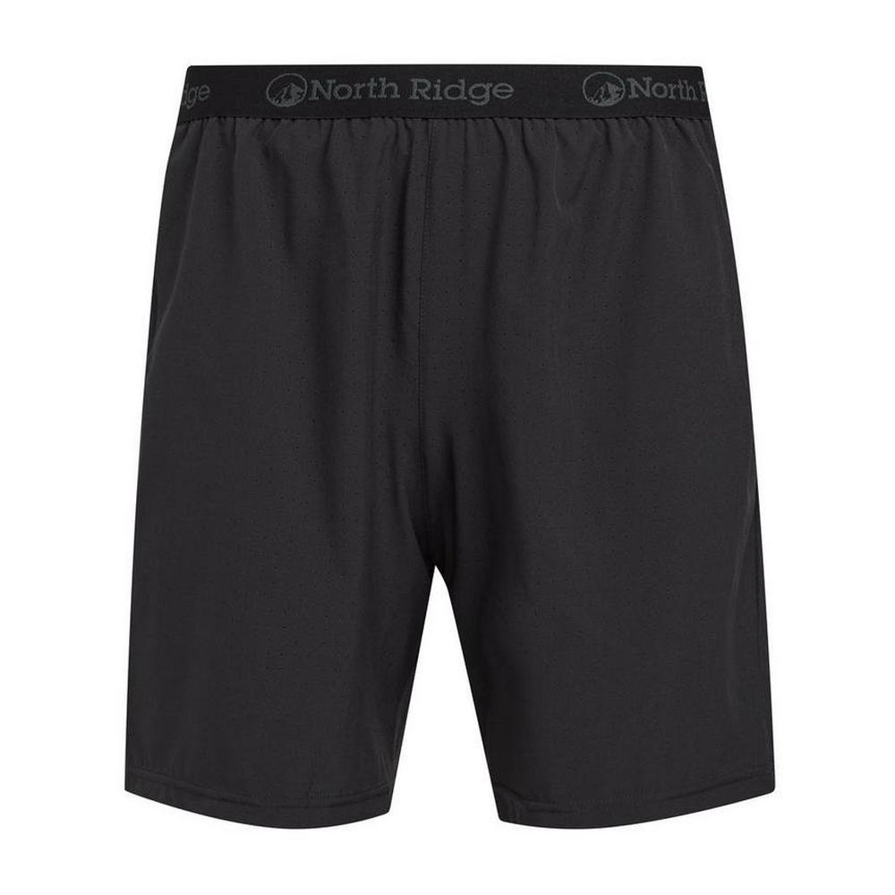 North Ridge Men's Flex 2 Layer Shorts - Black
