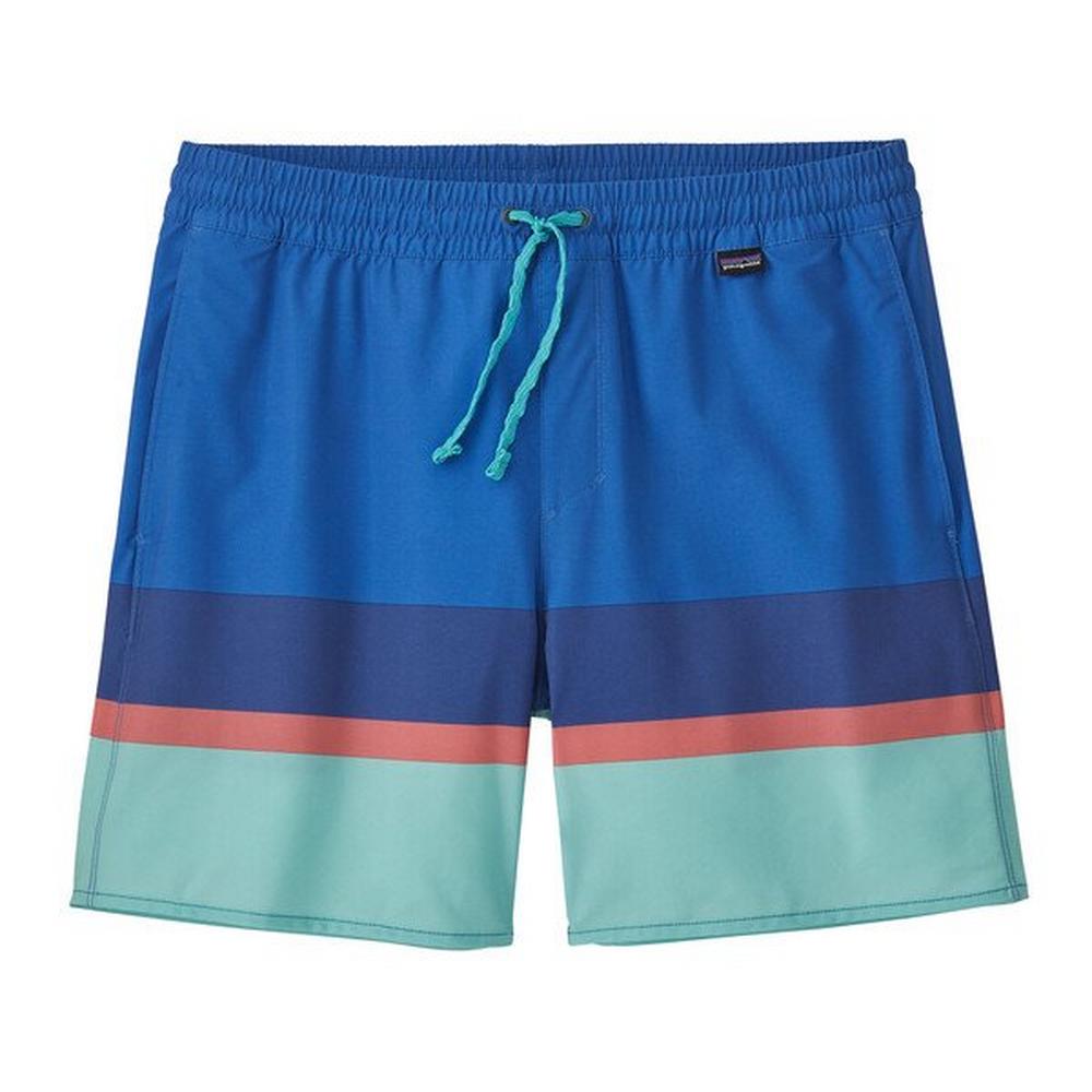 Patagonia Men's Hydropeak Volley Shorts (16") - Topa Stripe/Teal