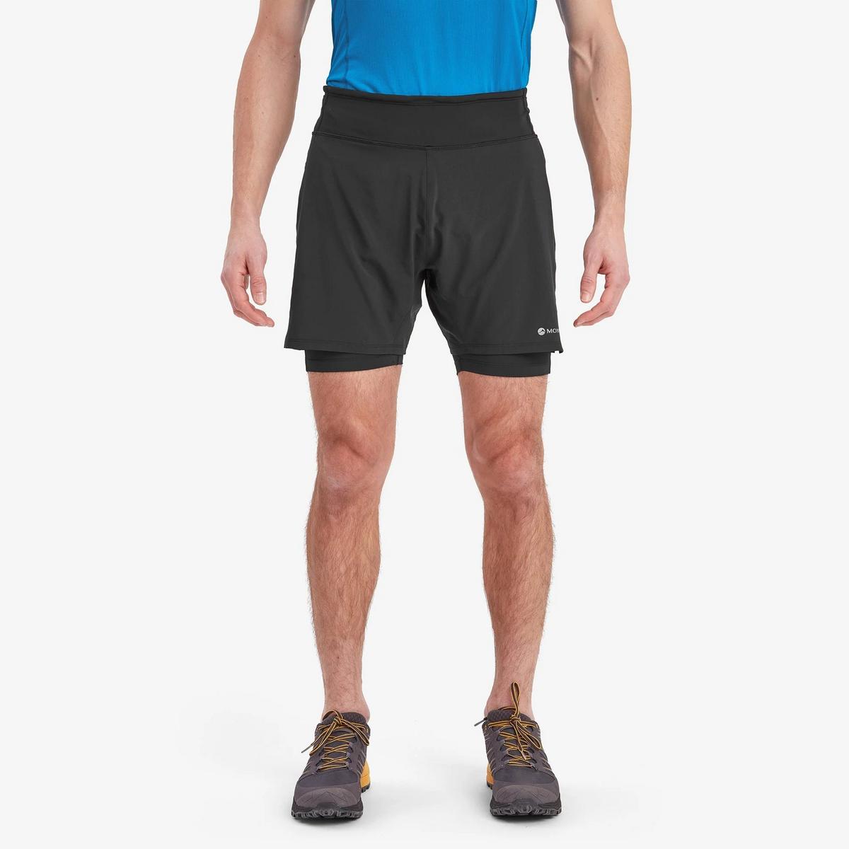 Montane Men's Slipstream Twin Skin Shorts - Black