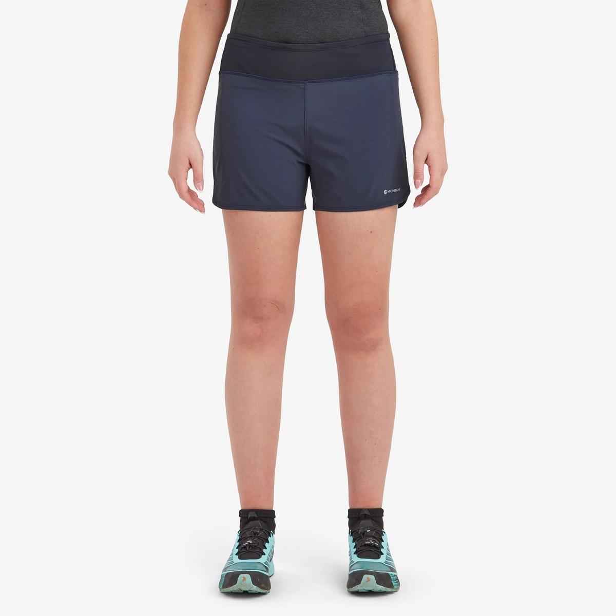 Montane Women's Slipstream Twin Skin Shorts - Eclipse Blue