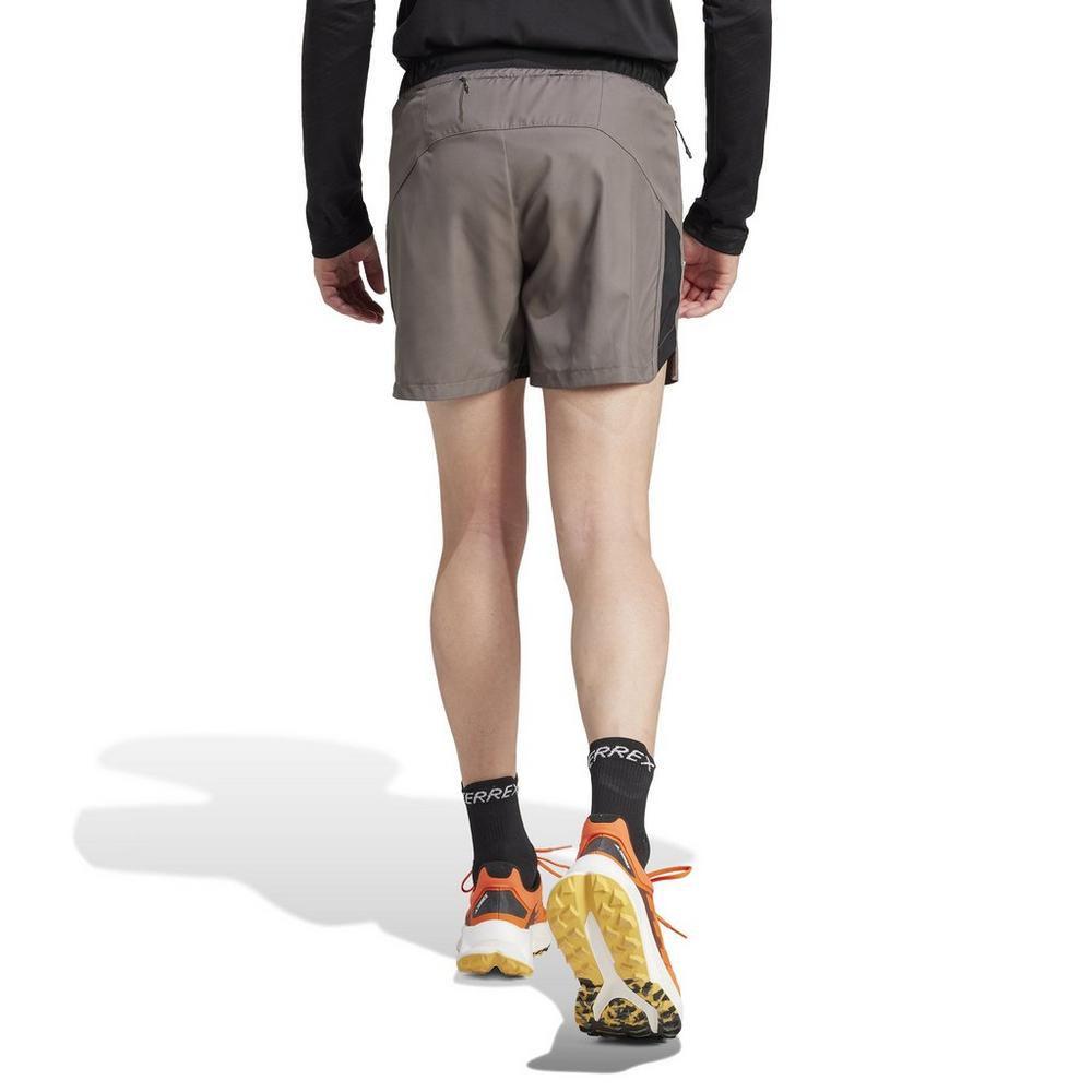 Adidas Terrex Men's Multi Trail Running Shorts - Charcoal