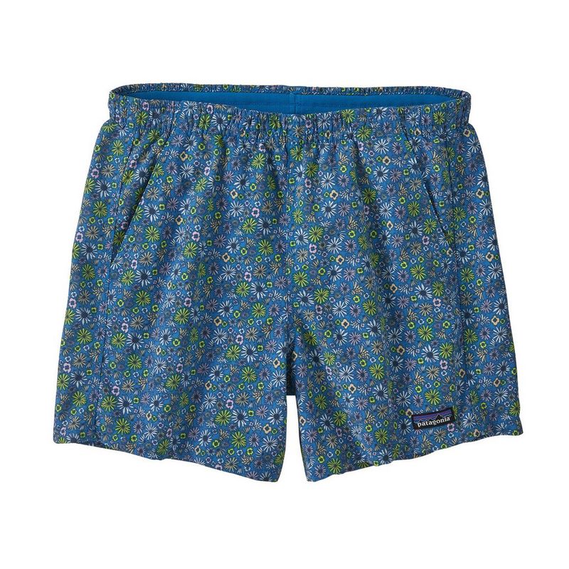 Patagonia Women s Baggies Shorts 5 Blue Floral Fun Tiso