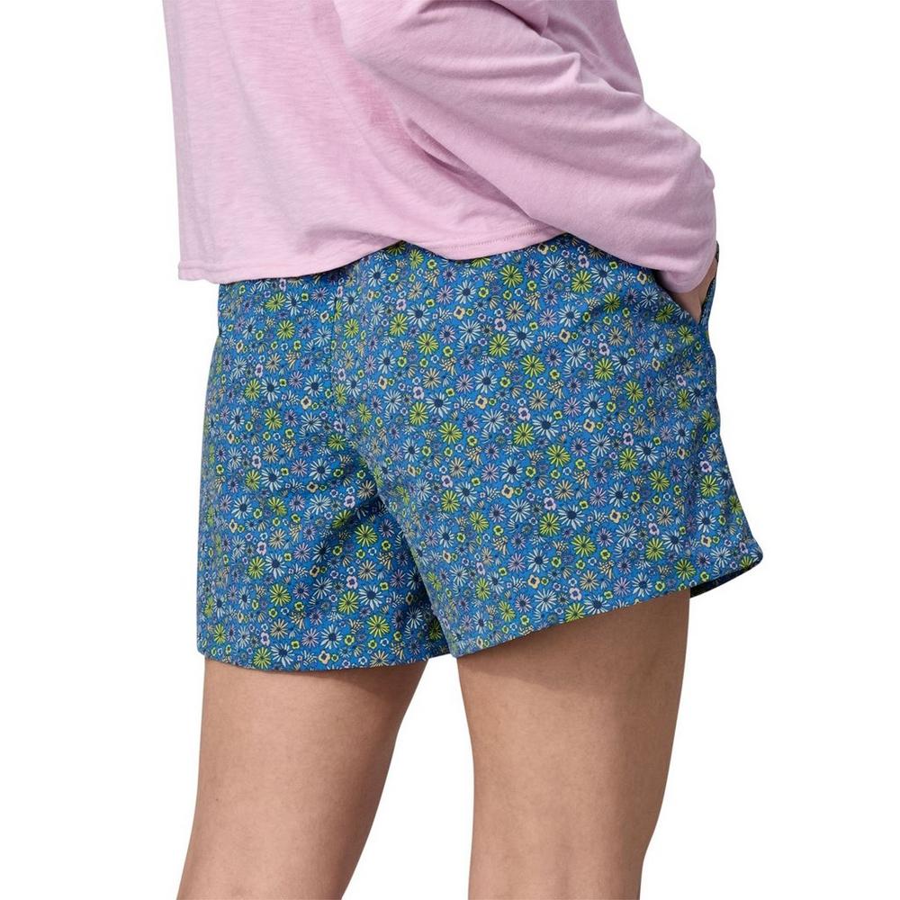 Patagonia Women's Baggies Shorts (5") - Blue / Floral Fun