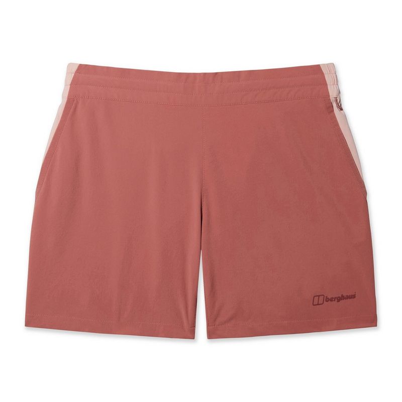 Berghaus Women s Wandermoor Wind Shorts Pink Tiso