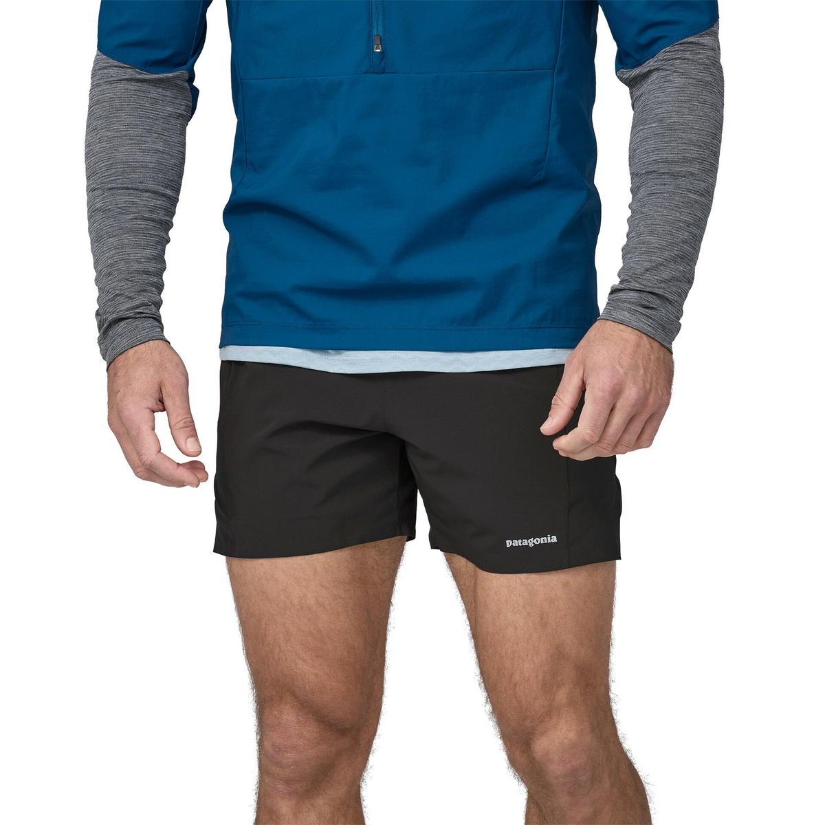 Patagonia Men s Strider Pro 5 Shorts Black George Fisher