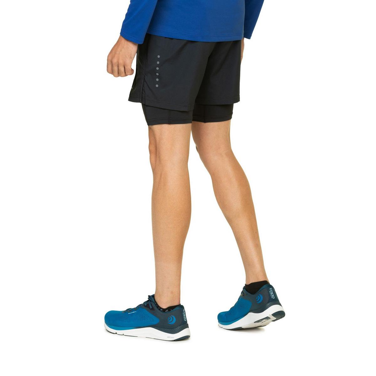 Ron Hill Men's Core Twin Shorts - Black