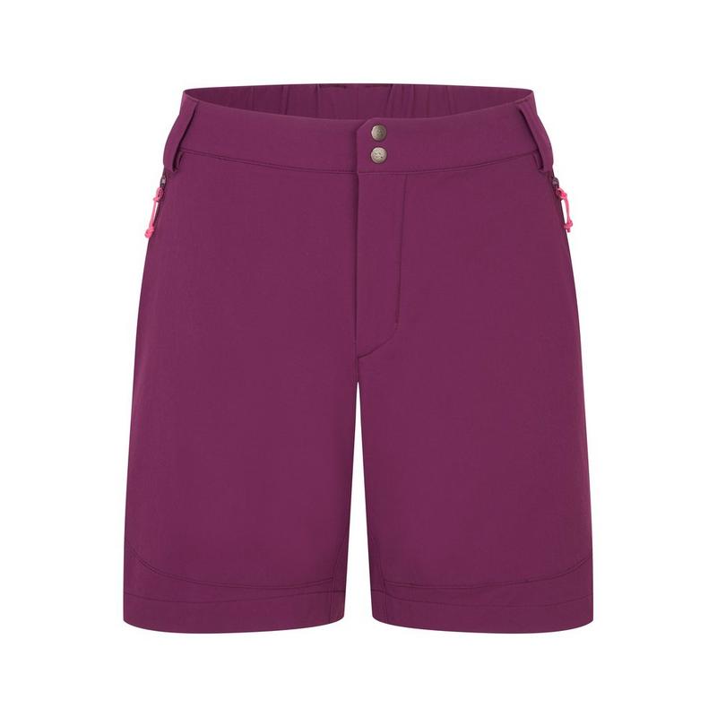 Women's Torque Mountain 8" Shorts - Purple