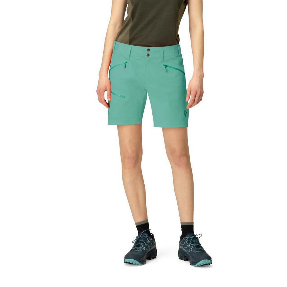 Norrona Women's Falketind Flex1 Shorts - Green