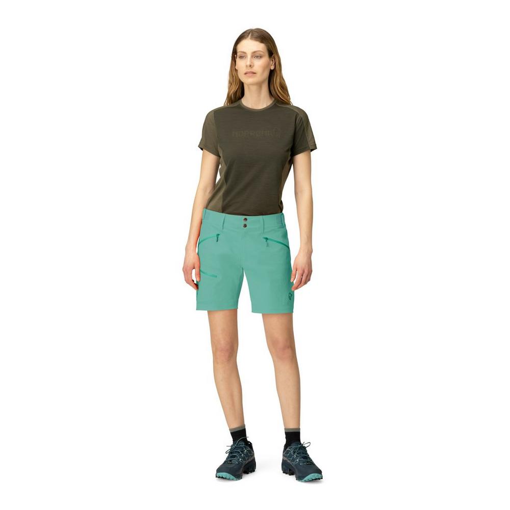 Norrona Women's Falketind Flex1 Shorts - Green