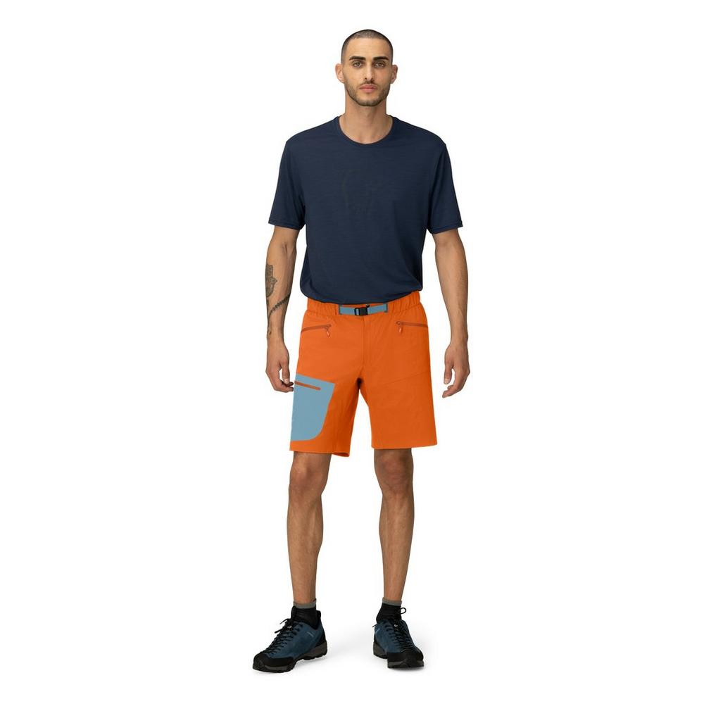 Norrona Men's Falketind Flex1 Light Shorts - Orange