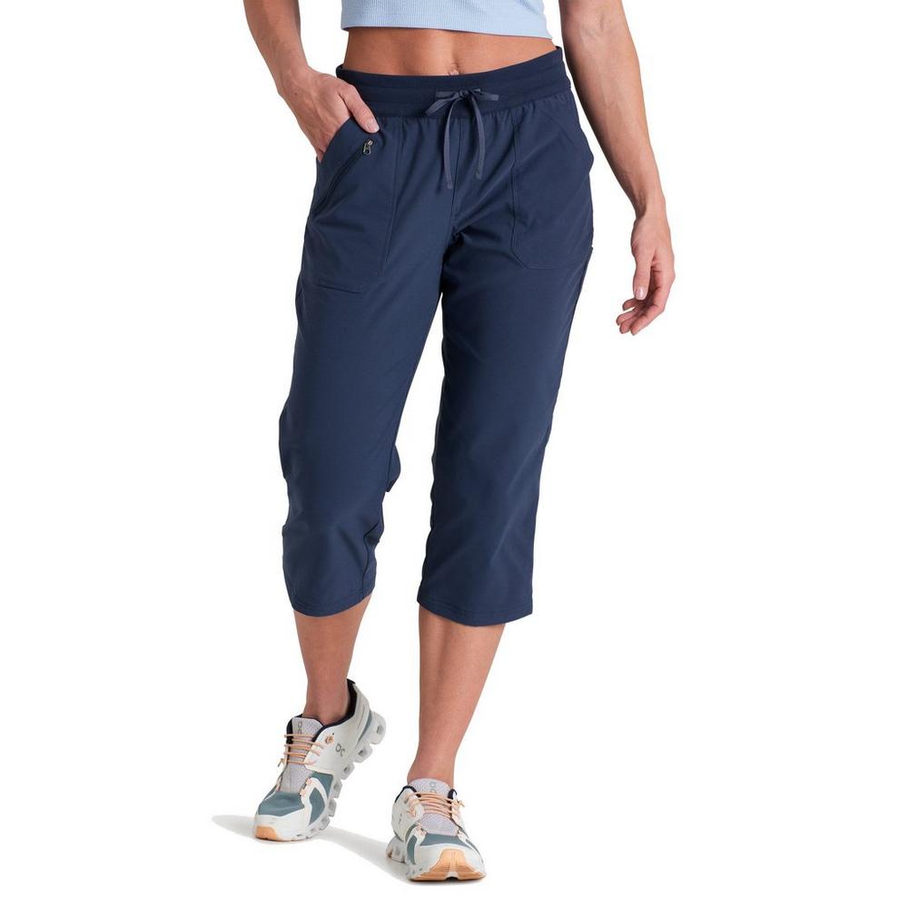Kuhl Women's Trekr Pull-On Kapri Pants - Blue