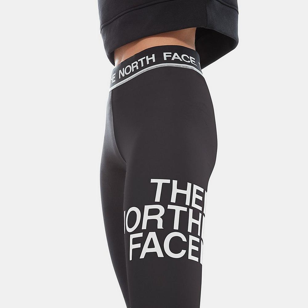 The North Face Plus Flex 7/8 length high waist leggings in black