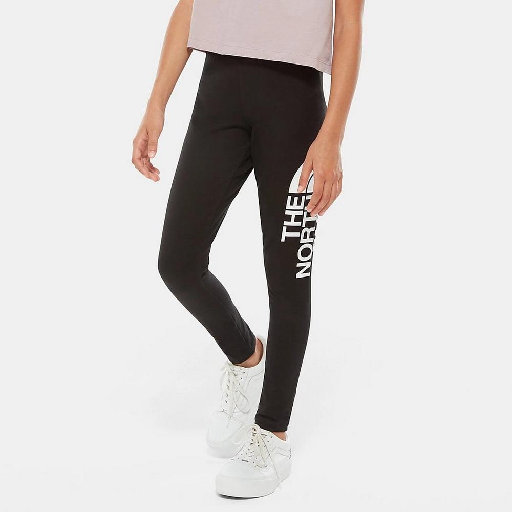 The North Face Cotton leggings in black