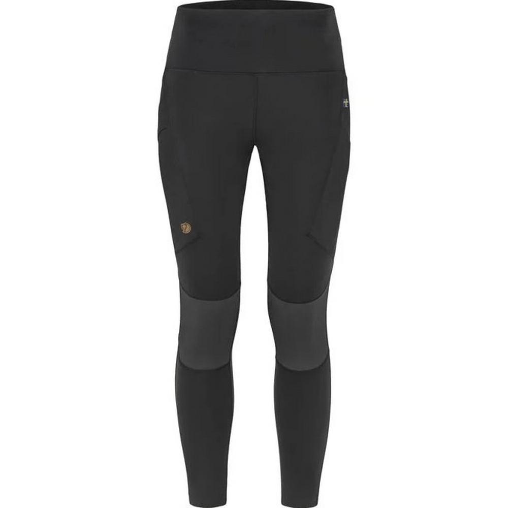 Fjallraven Women's Abisko Trekking Tights Pro - Black-Iron Grey