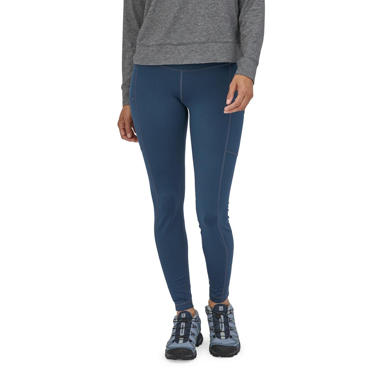 Patagonia Women's Pack Out Tights - Tidepool Blue
