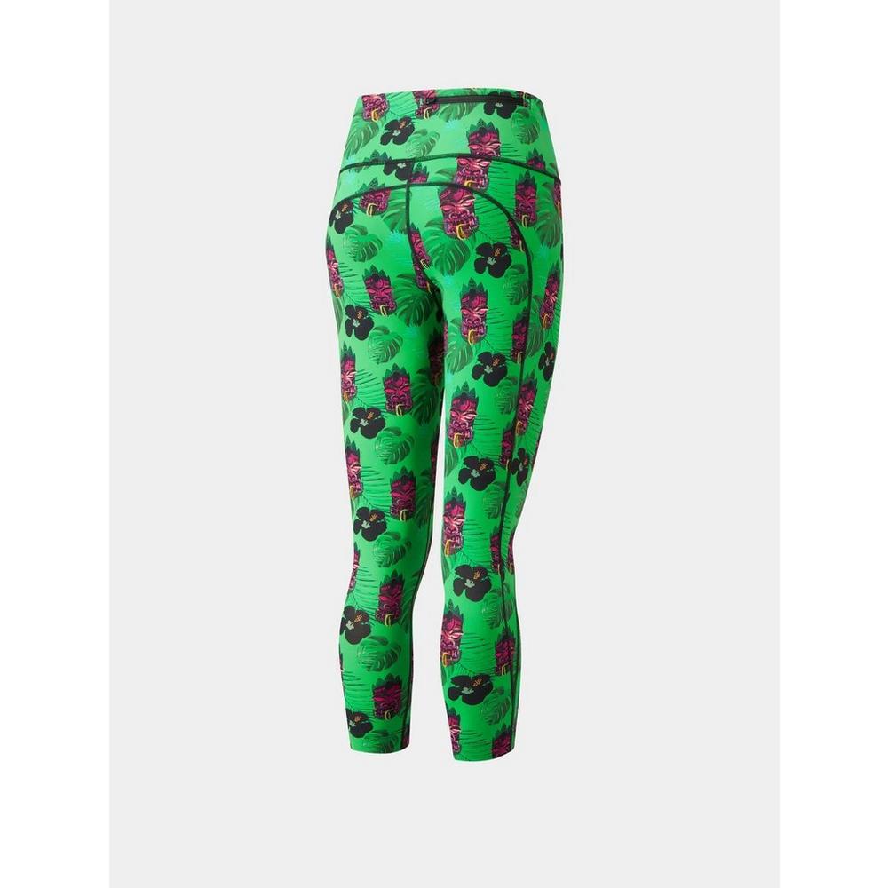 USA Pro High Rise Capri Cropped Leggings Textured Floral, £13.00