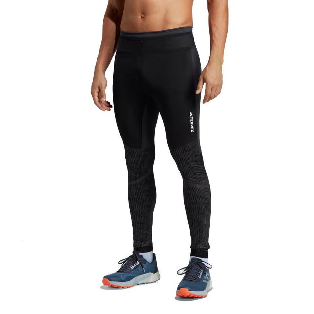 Adidas Terrex Men's Agravic Trail Running Leggings - Black