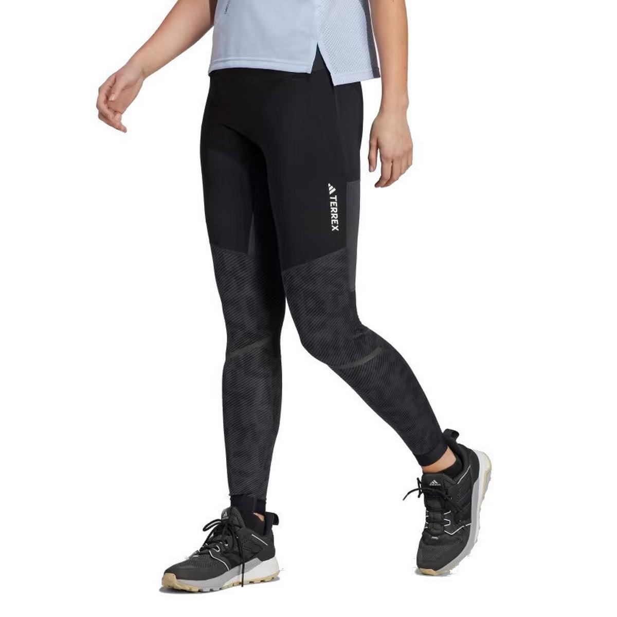 Adidas Terrex Women's Agravic Trail Running Leggings - Black