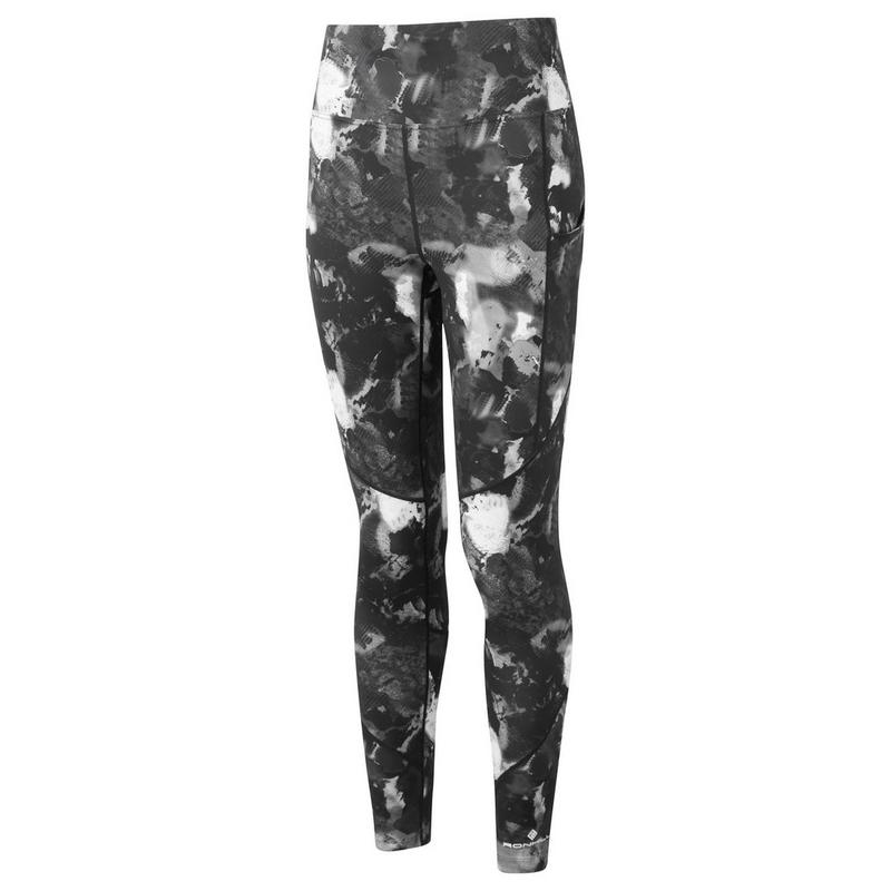 Women's Tech Tight - White / Black