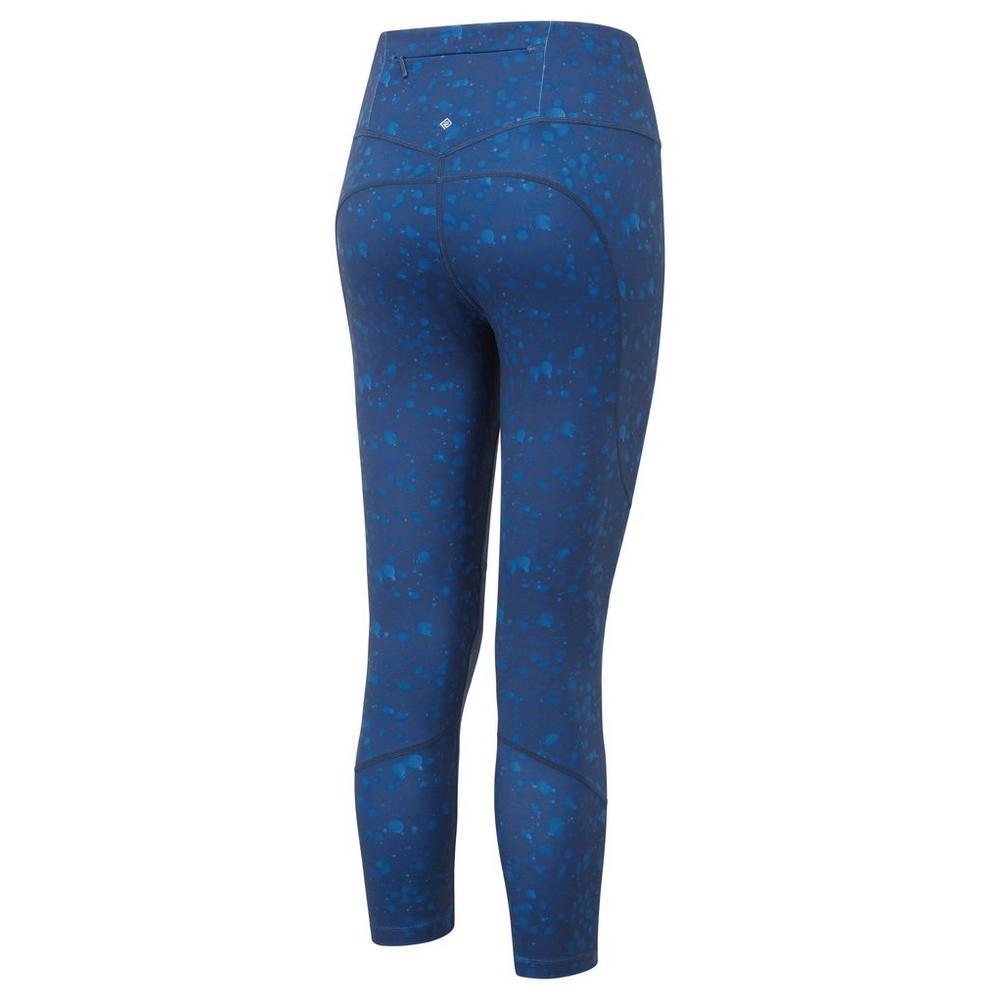 Ronhill Women's Tech Crop Tights - Blue