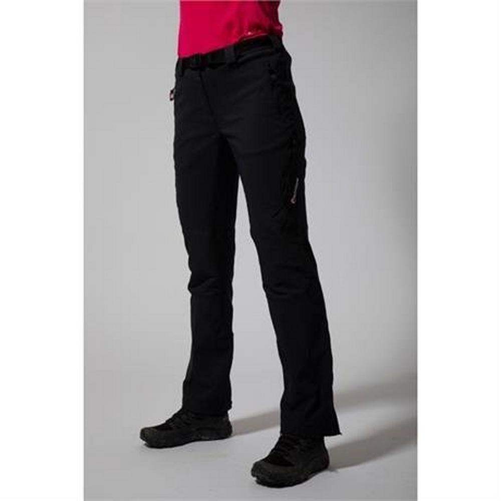 Montane Pants Women's Terra Ridge LONG Leg Trousers Black