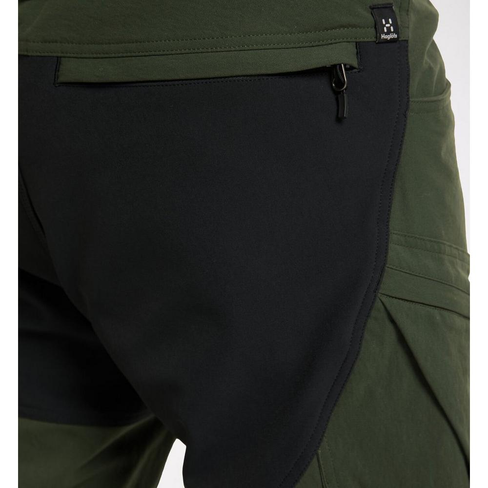 Haglofs Men's Rugged Mountain Pant | Regular - Seaweed Green/True Black
