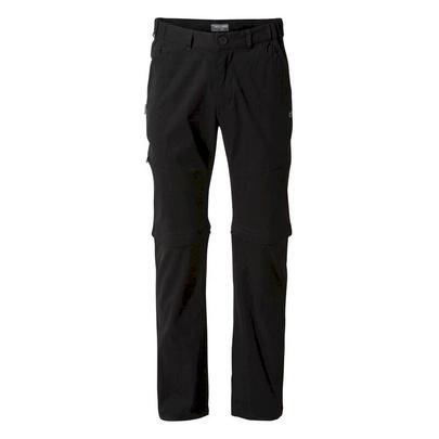 Craghoppers Men's Kiwi Pro Convertible Trousers - Black