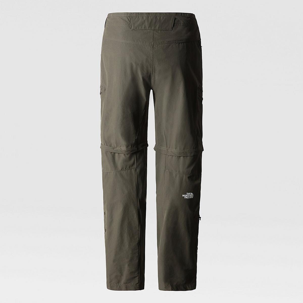 The North Face Men's Exploration Convertible Tapered Trousers - Taupe Green